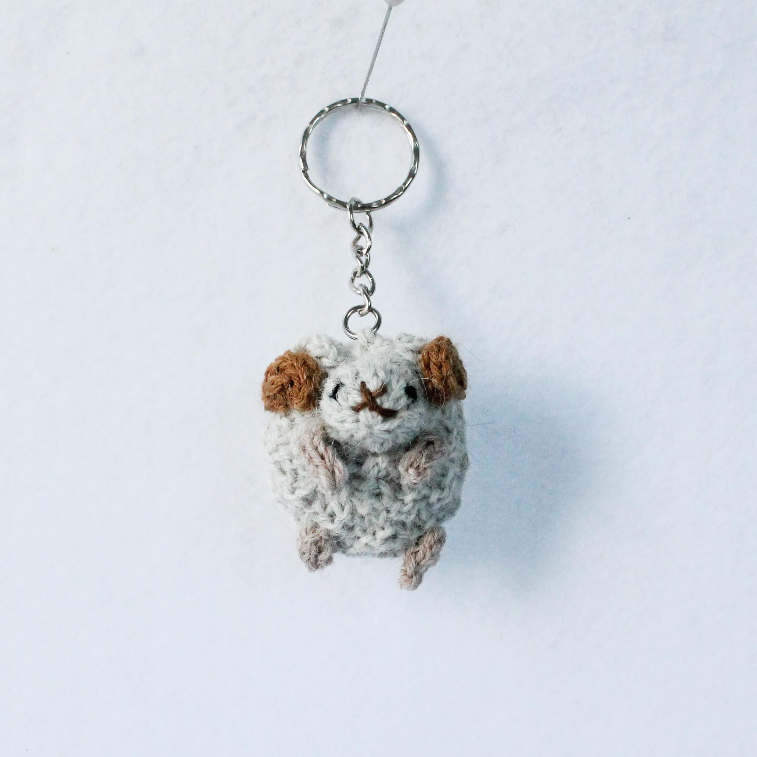 Mini Sheep Keyring