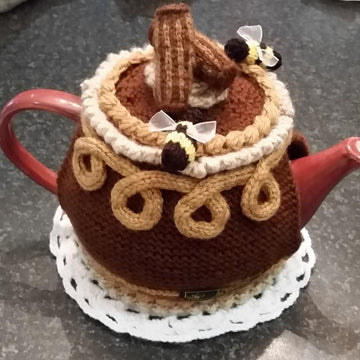 Chocolate Cake Tea Cosy