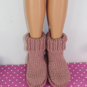 Simple Super Chunky Slipper Boots