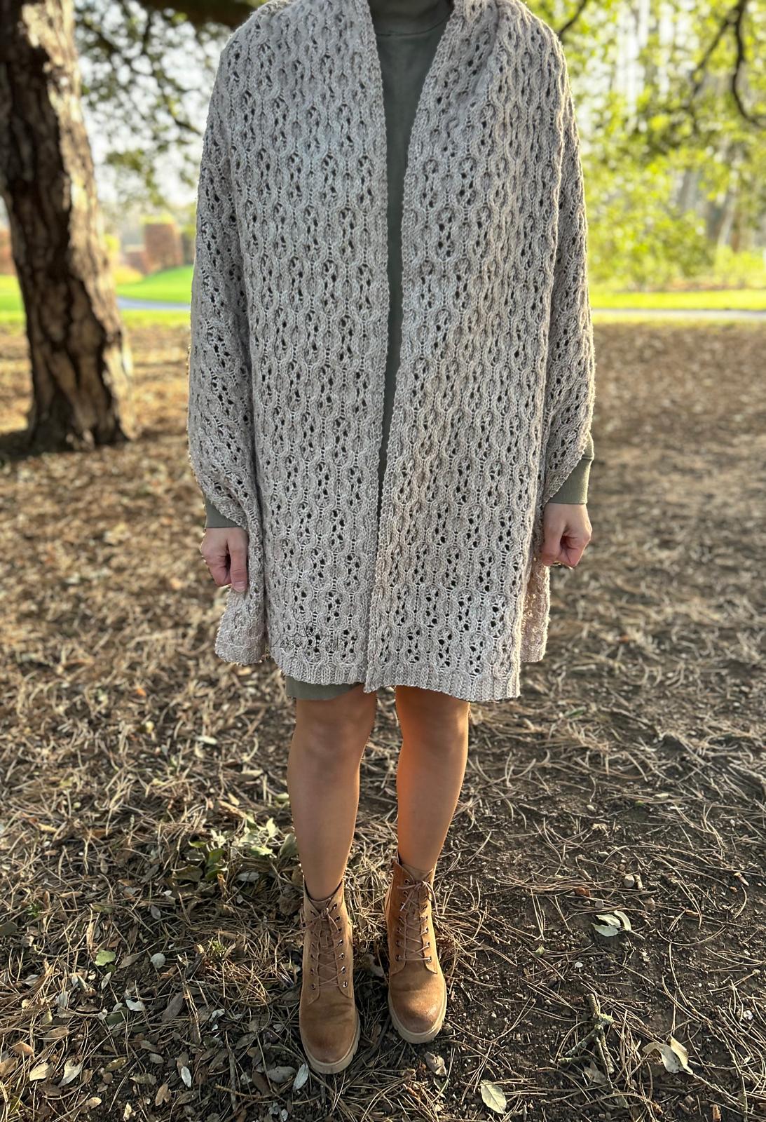 Sandstone Serenity Shawl