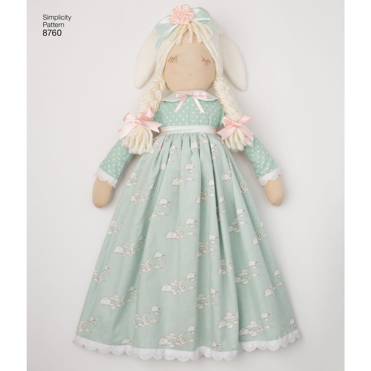 Simplicity 8760 Stuffed Dolls - Paper Pattern, Size OS (ONE SIZE)