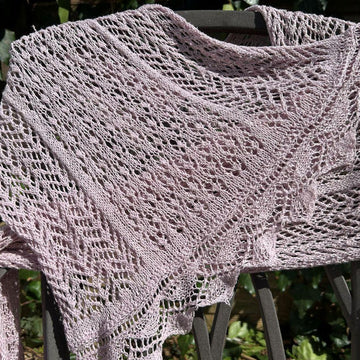 Snow Arrow Lace Scarf
