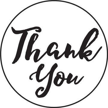 Manuscript Pen Manuscript Decorative Sealing Coin .75" - Thank You