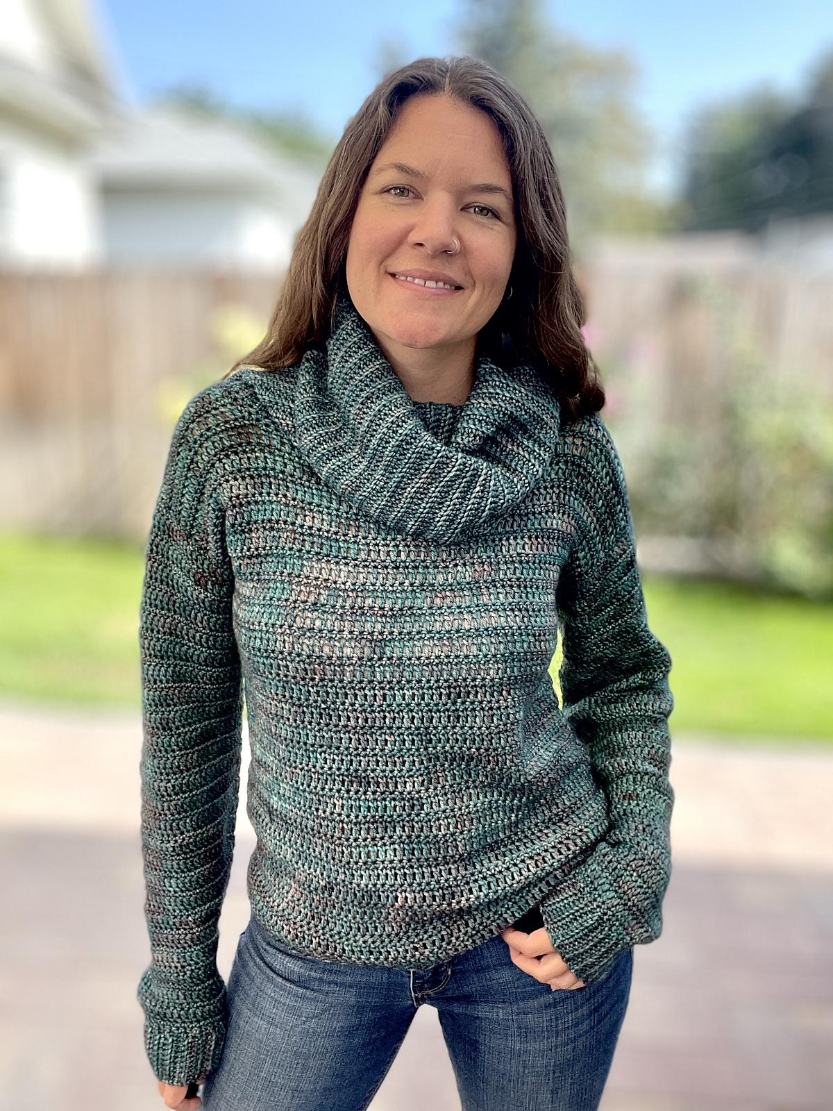 Nivelle Cowl Neck Sweater