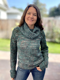 Nivelle Cowl Neck Sweater