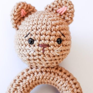 Cuddly kitten rattle / teether