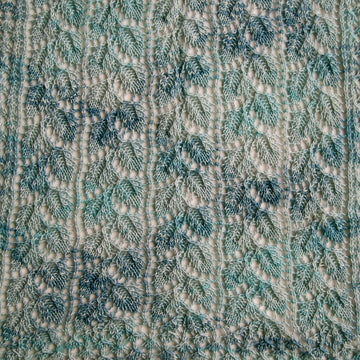 Red Bud Leaf Lace Shawl