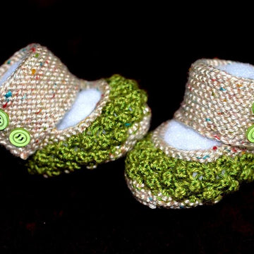Sweet Berry Baby Booties