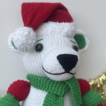 Christmas Polar Bear Toy