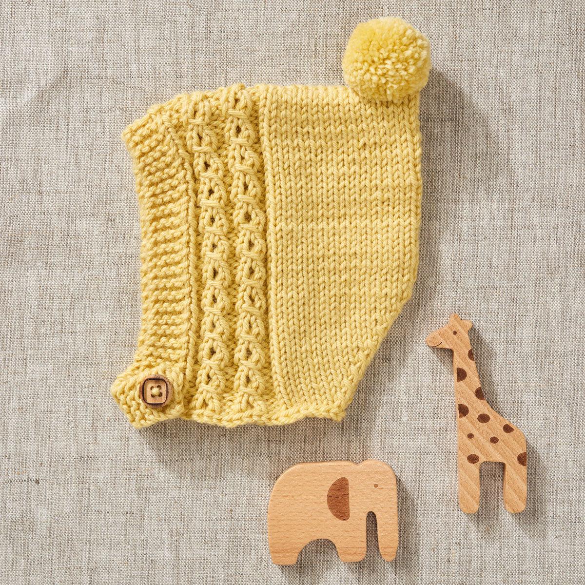 Pixie Baby Bonnet Knitting Pattern