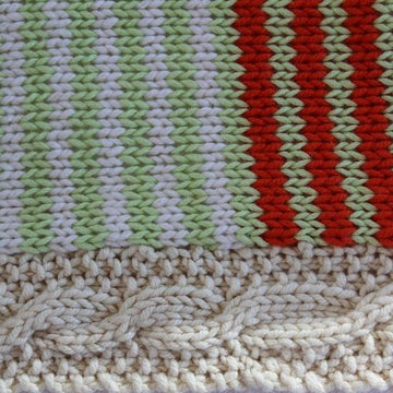 Super Striped Baby Blanket