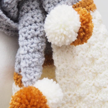 Snow Dipped Scarf