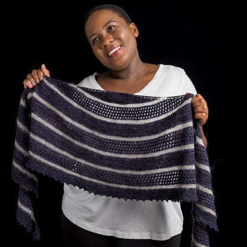 Black Berry Shawl