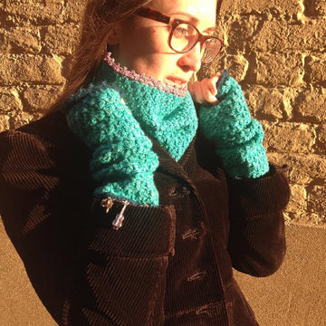 Wilderness Flowers Crochet Cowl