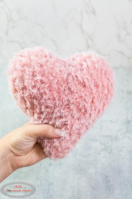 Faux Fur Heart