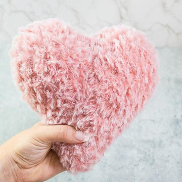 Faux Fur Heart