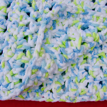 Soft Seed Stitch Baby Blanket