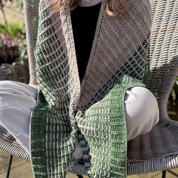Emerald Echo Shawl