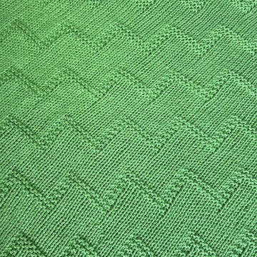 Aran Zig Zag Blanket