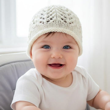Lacy Baby Girl Beanie