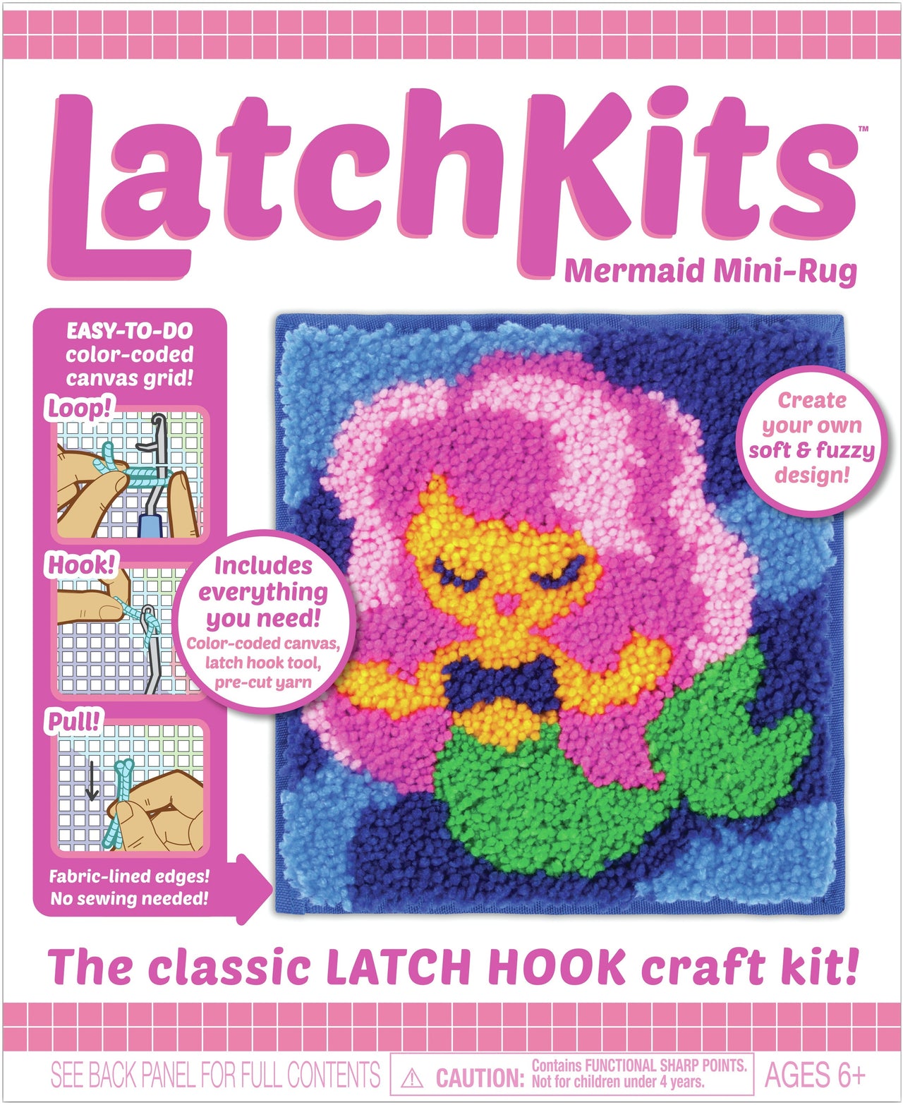 Patch Products Latch Kit Mini Rug - Mermaid