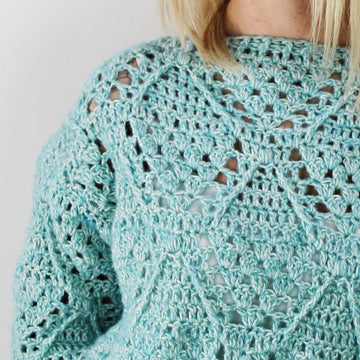 Crochet Sweater OverSized SYDNEY #1