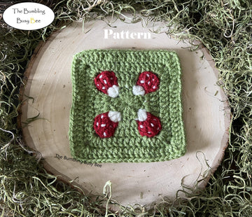 Mushroom Granny Square