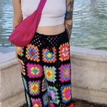 Glastonbury Crochet Trousers