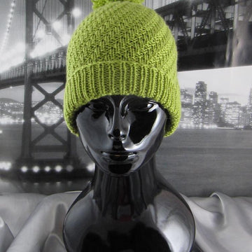 Swirl Bobble Beanie Hat