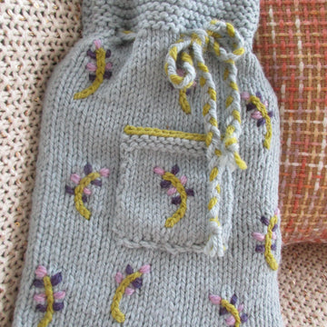 Lavender Hot Water Bottle Cover