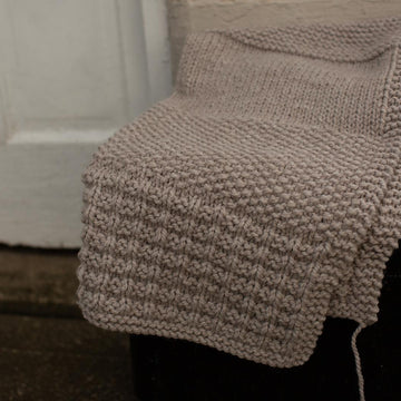 Learn to Knit Blanket