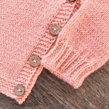 Kids Knit Jacket Arctic Fox