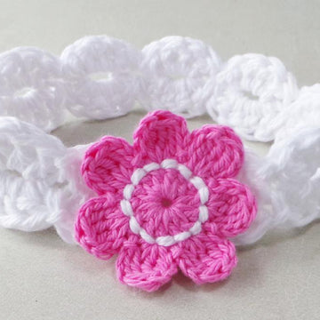 Scalloped Flower Headband