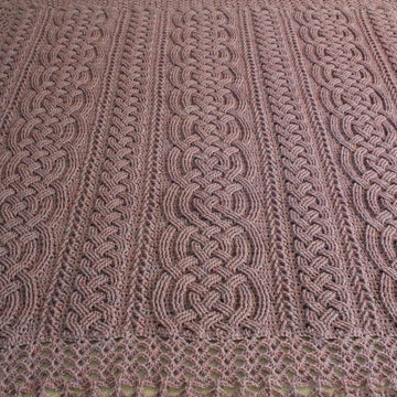 Aberdeen Cable Blanket