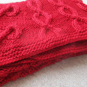 Diamond Twist Cable Throw