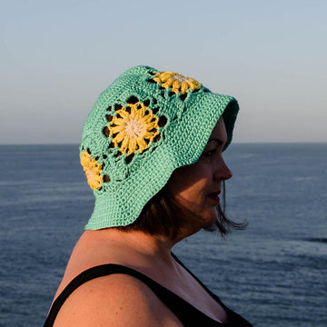 Granny Square Bucket Hat