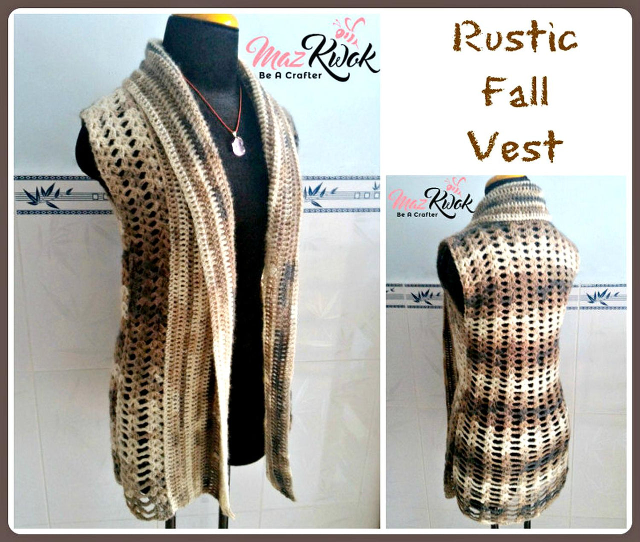 Rustic Fall Vest