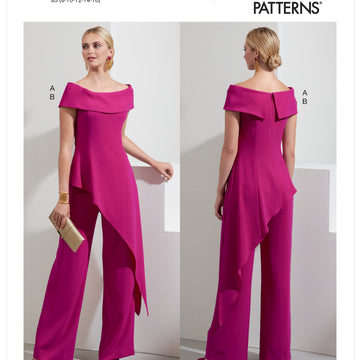 Vogue Misses' and Misses' Petite Top and Pants V1869 - Sewing Pattern