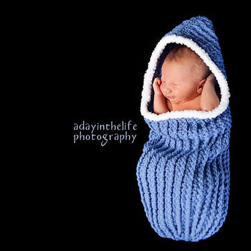 Ribbed Cuddle Cocoon Pattern