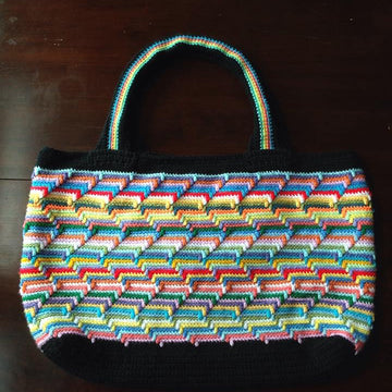 Zig Zag Tote Bag