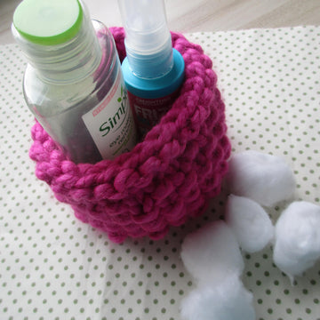 Quick Knit Basket