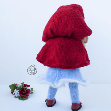 Outfit Red and blue for 13" dolls