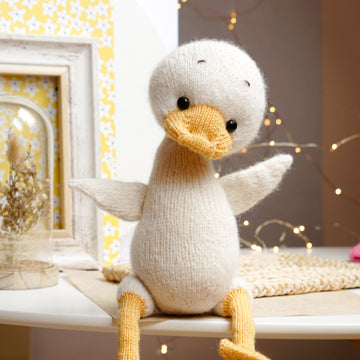 Knitting Pattern: Goose toy