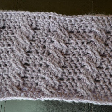 Amber Cabled Cowl