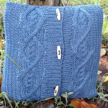 Starburst and cabled cushion covers