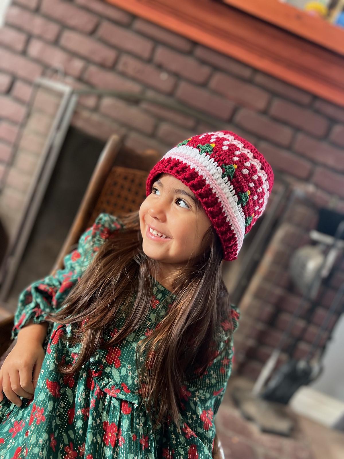 Snowy Pines Hat