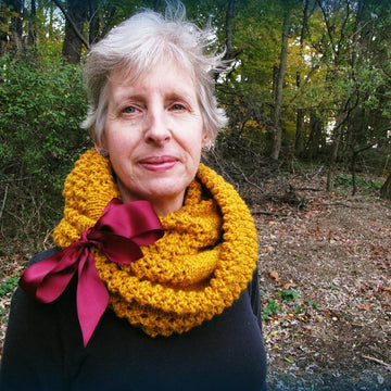Black Walnut Infinity Scarf