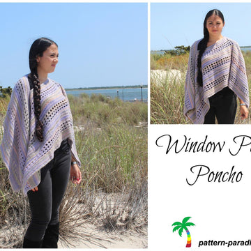 Window Pane Poncho 14-151