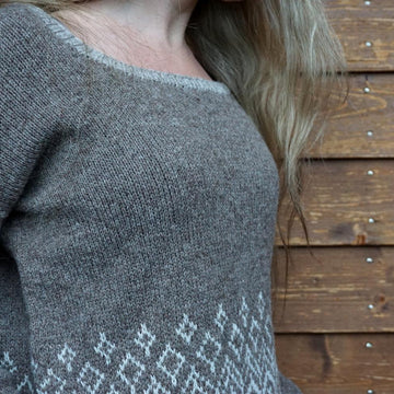 Snowy Mountain Sweater
