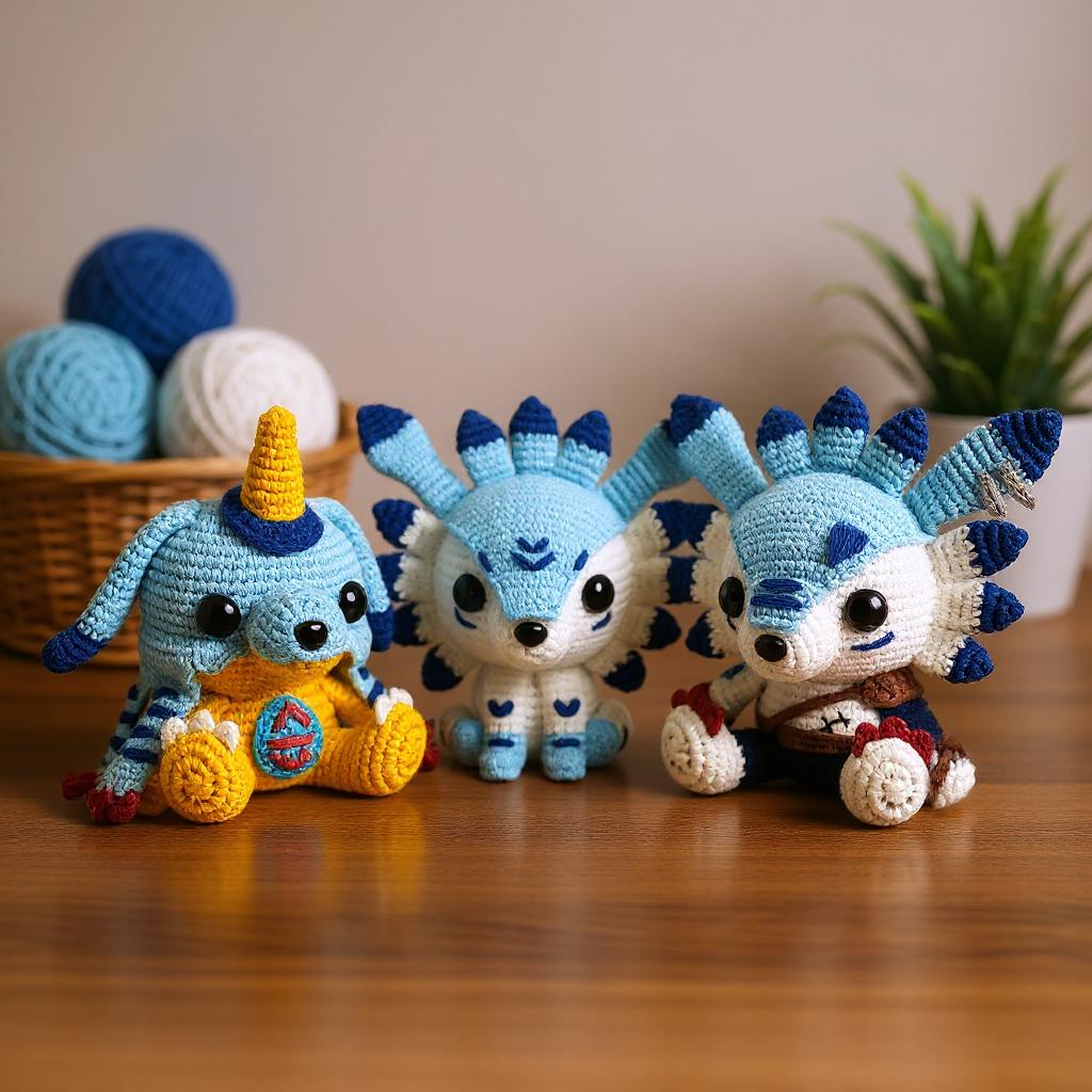 Gabumon, Garurumon & Weregarurumon